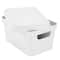 Simplify Small White Vinto Storage Box with Lid